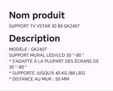 SUPPORT TV VSTAR 30 80 GK2407