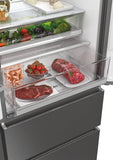 Réfrigérateur HAIER SIDE BY SIDE 4portes 477litres avec fontaine gris HFW7720EWMP