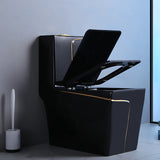Ensemble Lavabo + Chaise Anglaise  - Noir Doré