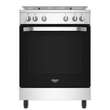 CUISINIERE HOTPOINT 4FEUX A GAZ 60X60 FOUR A GAZ GRIS HS67G2PMX/IT/1