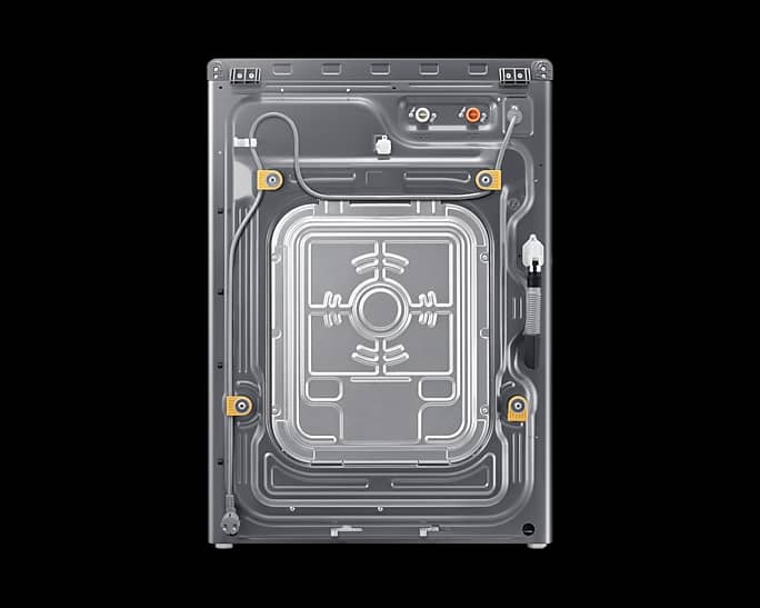 Machine à laver SAMSUNG 17KG/10KG séchage load noir WD17T6300GP/SP