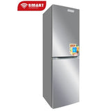 Réfrigérateur SMART TECHNOLOGY combine 4tiroirs 253 LITRES GRIS STCB304M