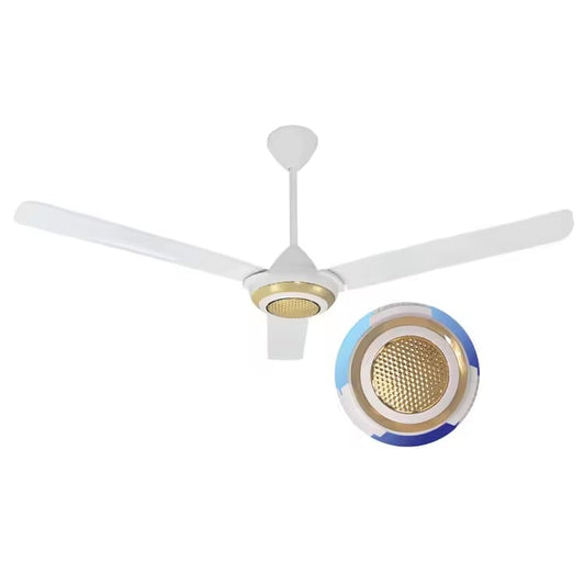 VENTILATEUR SOLSTAR PLAFONNIER 56" FAN BLANC FC56UESS