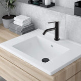 Robinet mitigeur de lavabo haut, robinet carré surélevé pour vasque à poser, robinet d'évier design moderne, robinet de lavabo en laiton pour salle de bain