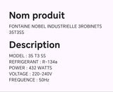 FONTAINE NOBEL INDUSTRIELLE 3ROBINETS 35T3SS