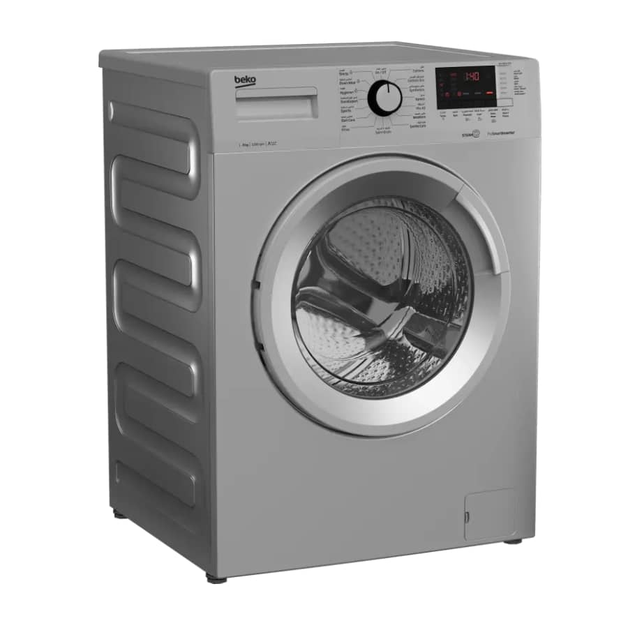 MACHINE A LAVER BEKO 8KG A+++ VEROUILLAGE ENFANT GRIS WCC8612XSS