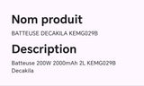 BATTEUSE DECAKILA KEMG029B