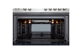 CUISINIERE LG 5FEUX 90X60 GRIS FA415RMA