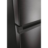 Réfrigérateur HAIER combine 3tiroirs 350 litres noir gris HRF390BS