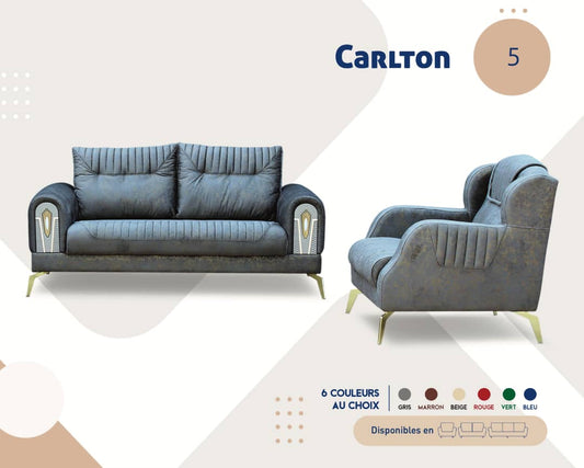 SALON CANAPE 7PLACES COULEUR AU CHOIX CARLTON