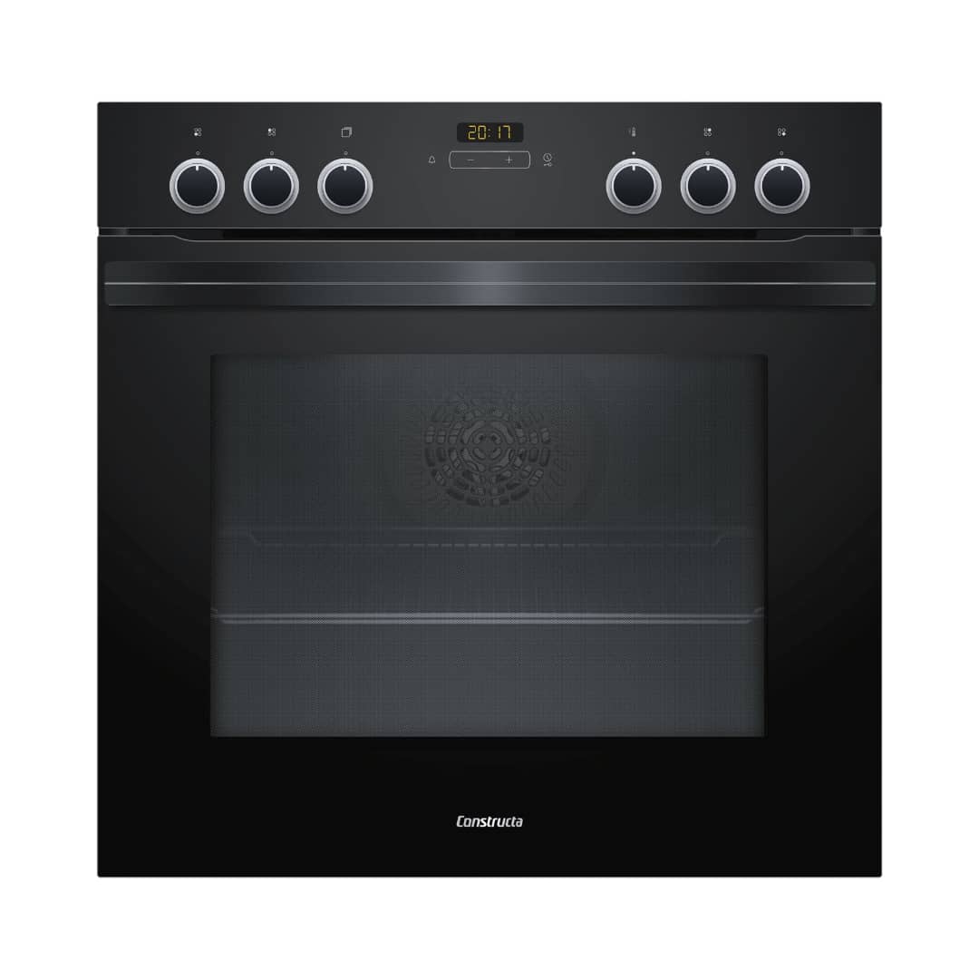 Four constructa encastrable 60X60 électrique noir CH8M61762