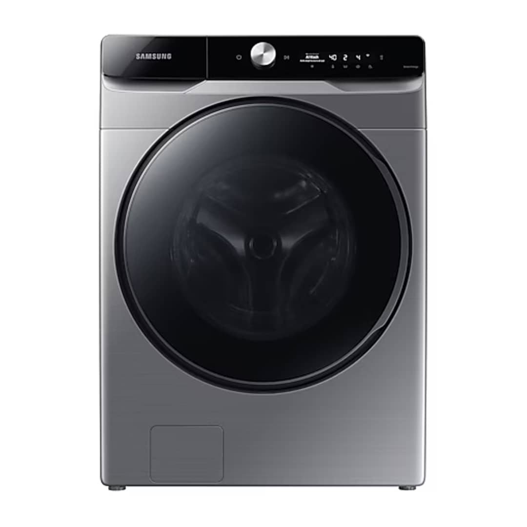 Machine à laver SAMSUNG 17KG/10KG séchage front load noir WD17T6300GP/SP
