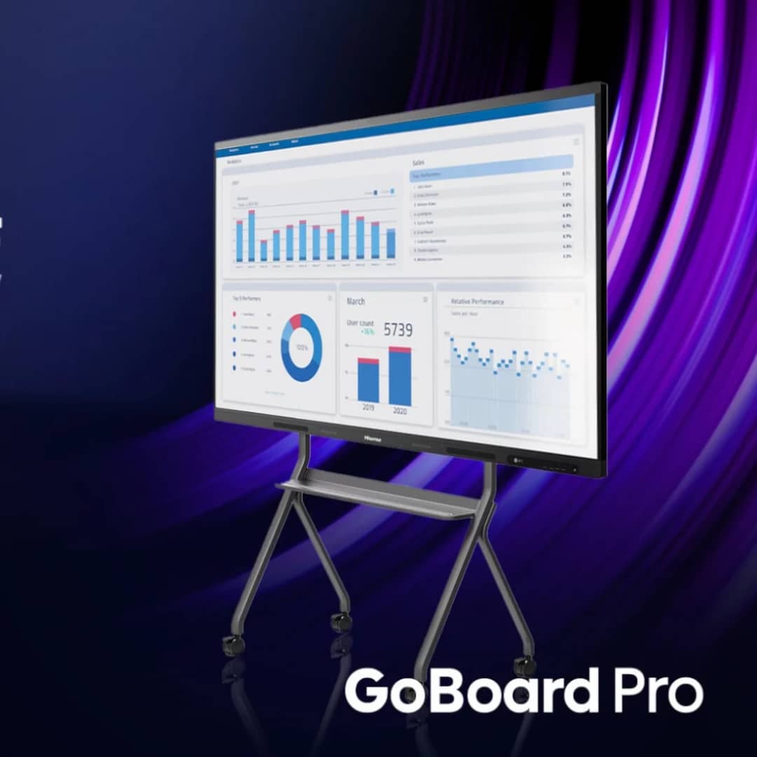 TELEVISEUR HISENSE 75" WHITEBOARD SMART UHD 4K TACTILE 75MR6DE