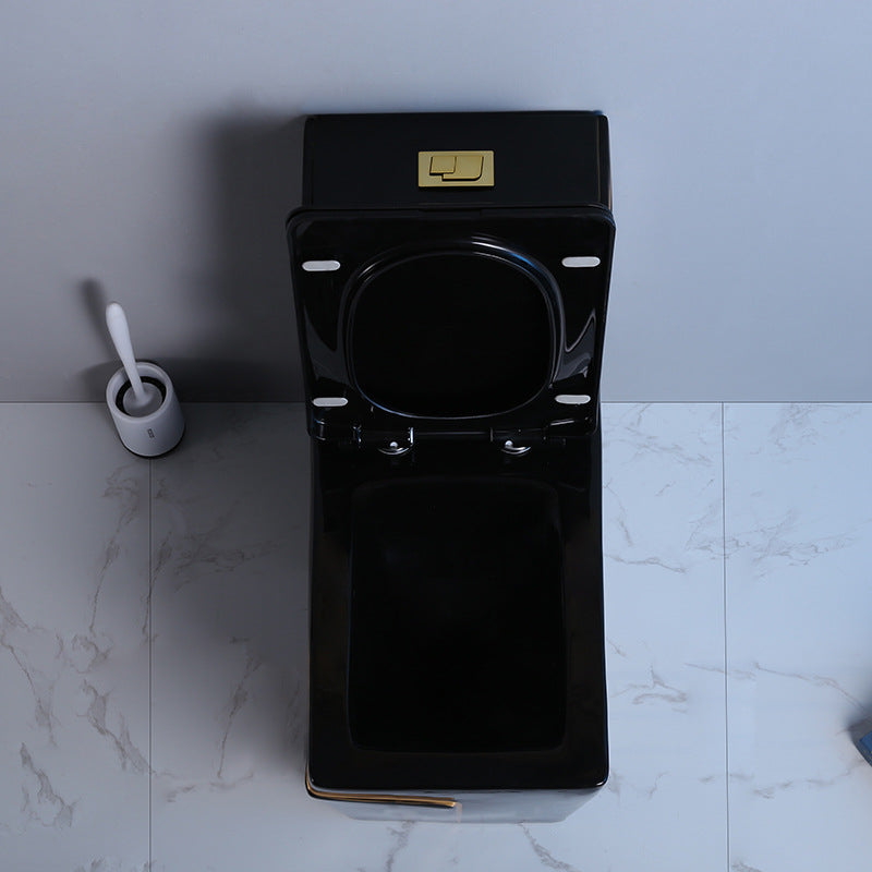 Ensemble Lavabo + Chaise Anglaise  - Noir Doré