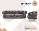 SALON CANAPE 7PLACES COULEUR AU CHOIX BROADWAY