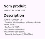 SUPPORT TV VSTAR 26 63