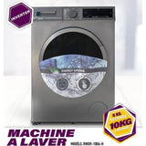 Machine à laver ROCH 10KG/6KG séchage FRONT LOAD gris RWDR10D6H