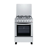 CUISINIERE ASTECH 4FEUX 60X60 A GAZ AVEC FOUR A GAZ INOX MIS CSI60MS
