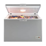 CONGELATEUR BEKO HORIZONTAL 550LITRES AVEC VITRE GRIS CF380S