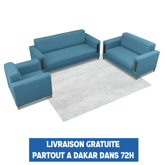 SALON CANAPE 6PLACES COULEUR AU CHOIX RELAX