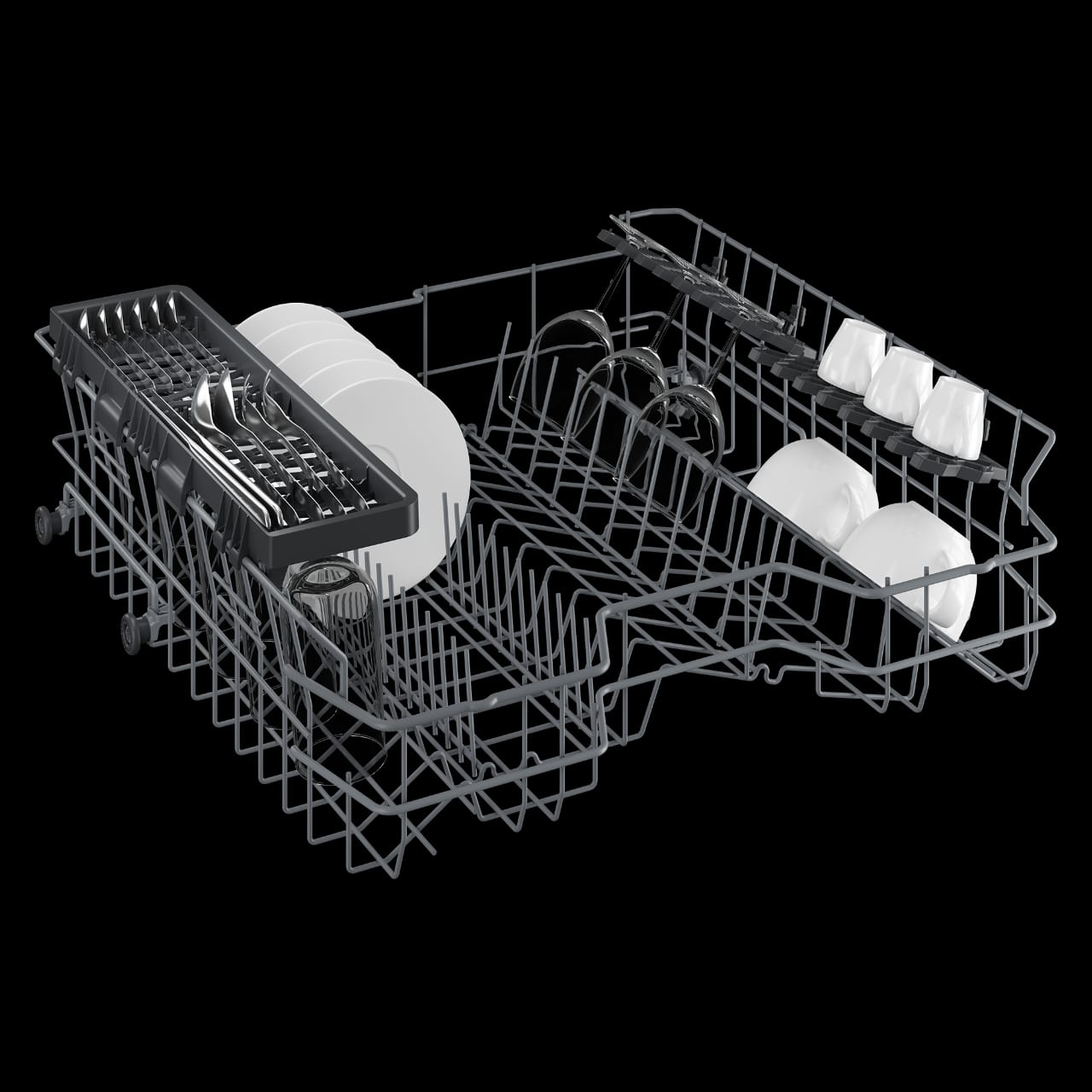 Lave vaisselle BEKO semi encastrable 13 couverts+ bandeau AP DSN05311X