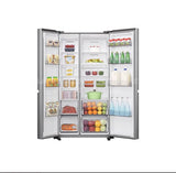 Réfrigérateur HISENSE SIDE BY SIDE 2 portes 668 litres inverter gris RS87WS