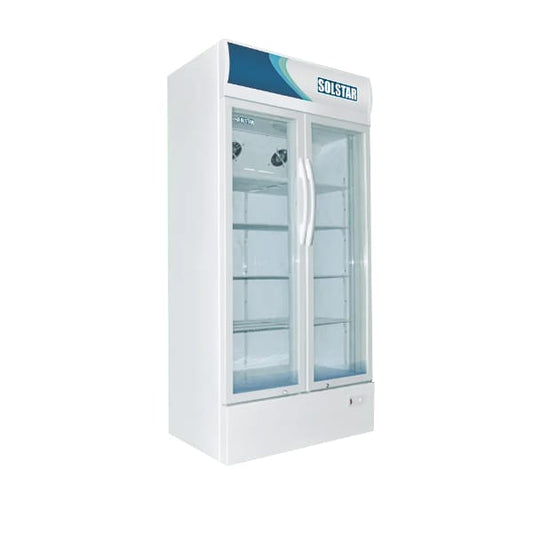 Réfrigérateur SOLSTAR 2portes vitrine vertical VC6500
