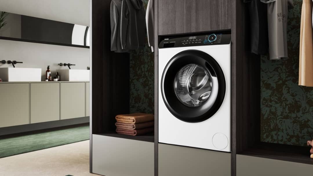 Machine à laver Haier 7kg front load blanc HW70-B12929A