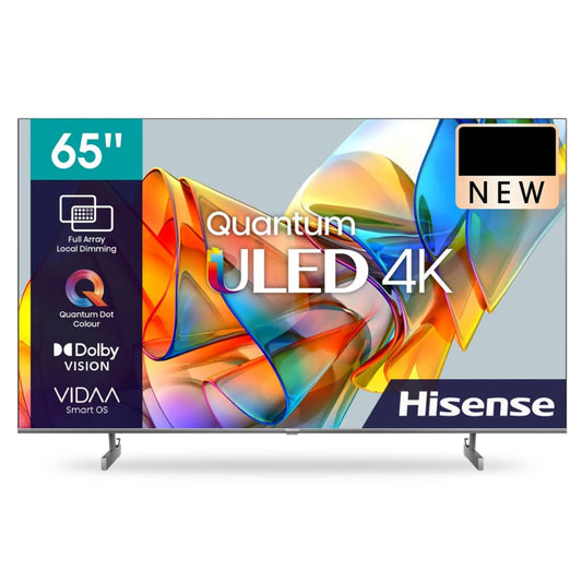 TELEVISEUR HISENSE 65" ULED SMART VIDAA QUANTUM DOT 4K 65U7H