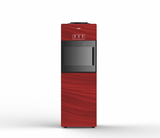 FONTAINE HAIER AVEC FRIGO ROUGE HWDC2461R