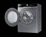 Machine à laver SAMSUNG 17KG/10KG séchage front load noir WD17T6300GP/SP