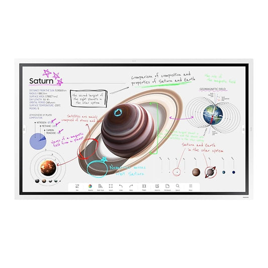 TELEVISEUR SAMSUNG 85" SMART TACTIL INTERACTIVE LH85WMBWBGCXEN