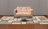 SALON EDEN 7PLACES TISSU&SIMILICUIR COULEUR AU CHOIX SDM021
