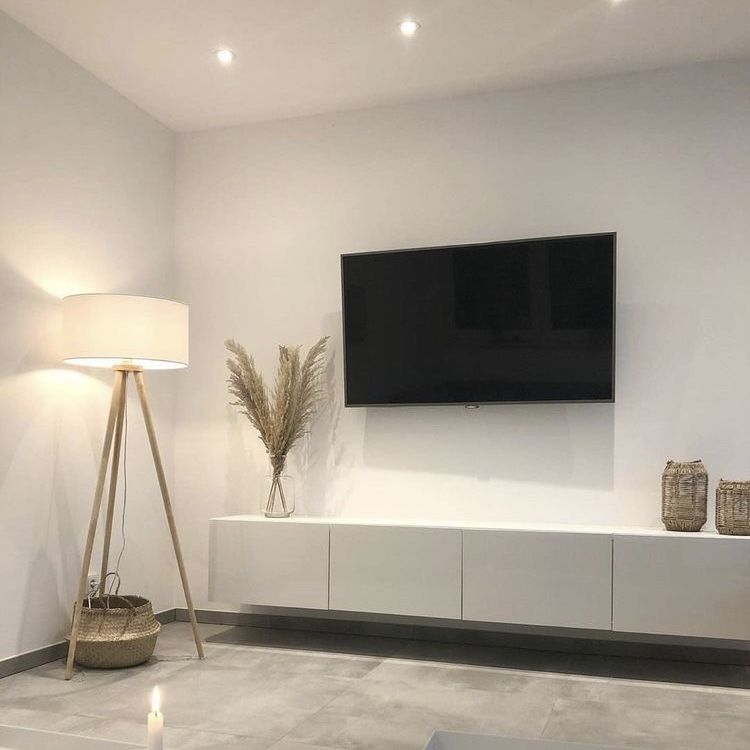 Meuble TV Blanc - 3 Mètres