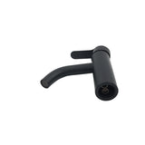 Robinet mitigeur de lavabo haut, robinet carré surélevé pour vasque à poser, robinet d'évier design moderne, robinet de lavabo en laiton pour salle de bain