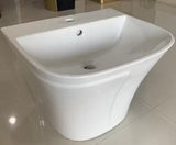 Lavabo mural en céramique: Pour Salles de bain compactes ou spacieuse
