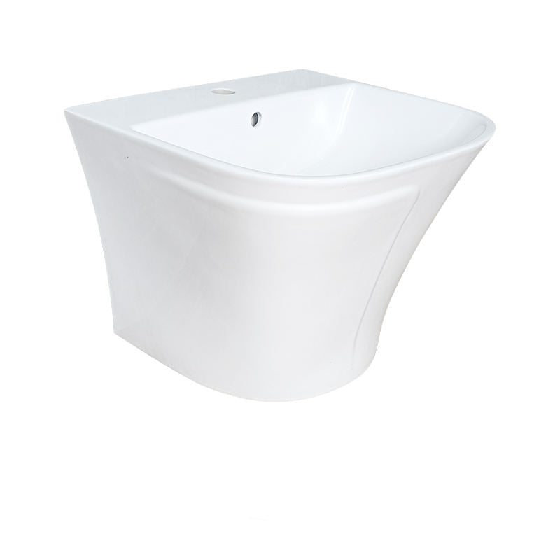 Lavabo mural en céramique: Pour Salles de bain compactes ou spacieuse