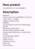 TELEVISEUR LG 32"LED LP500BPTA