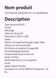 TELEVISEUR SAMSUNG 43" UA 43N5000AS
