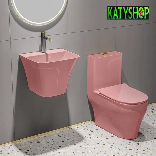 Ensemble Lavabo + Chaise Anglaise