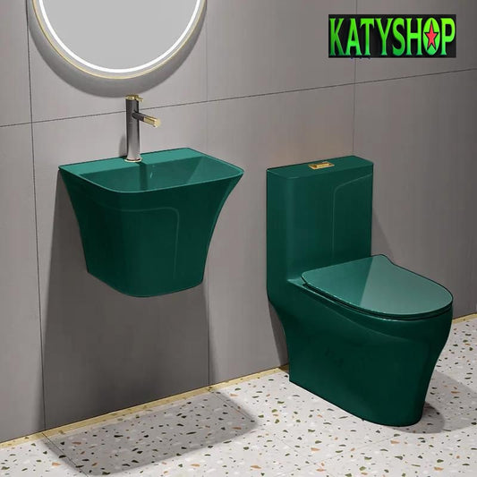 Ensemble Lavabo + Chaise Anglaise