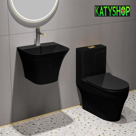 Lavabo + Chaise Anglaise - Noir