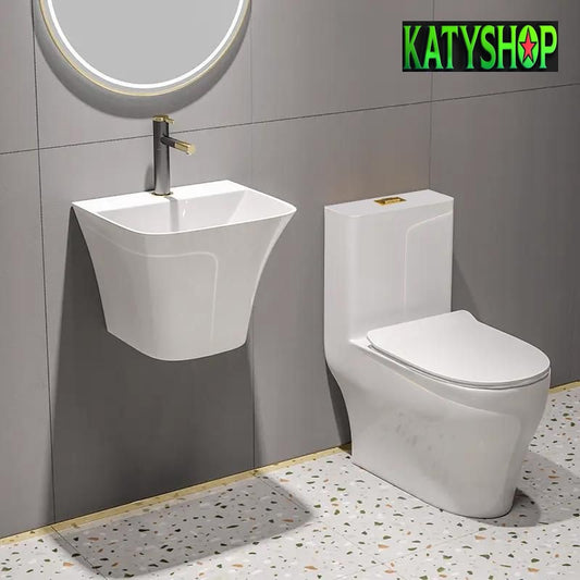 Ensemble Lavabo + Chaise Anglaise