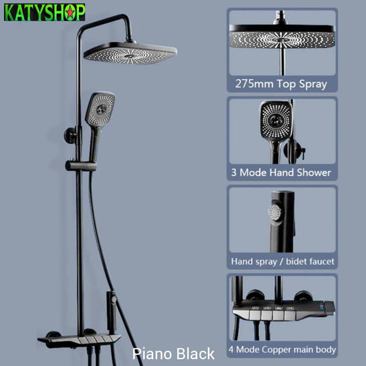 Colonne De Douche - Noir