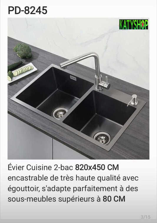 Evier Cuisine 2 Vasques