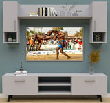 Meuble TV - Gris