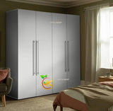 Chambre A Coucher 6 battants 5 pieces - Blanc