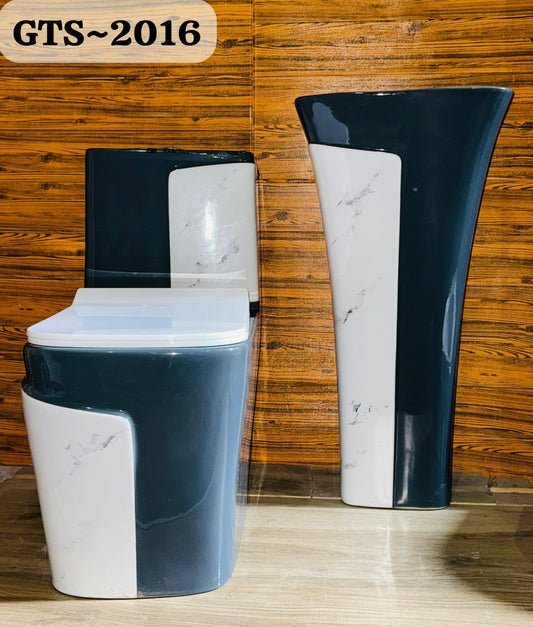 Ensemble Lavabo + Chaise Anglaise