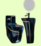 Ensemble Lavabo + Chaise Anglaise