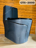 Chaise Anglaise Gris Noir